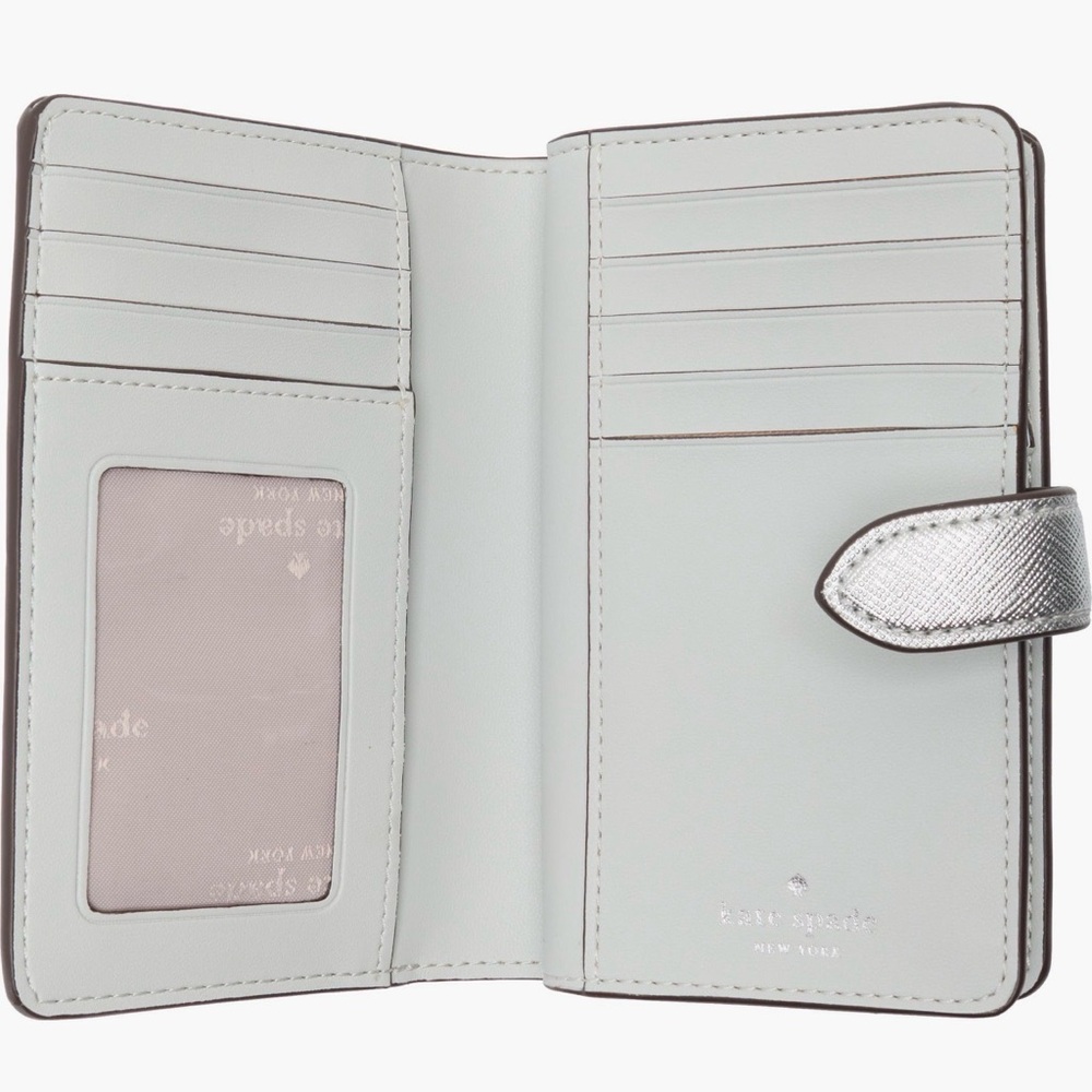 ♠️Kate spade Metallic Bi-fold Wallet - Picture 4 of 15